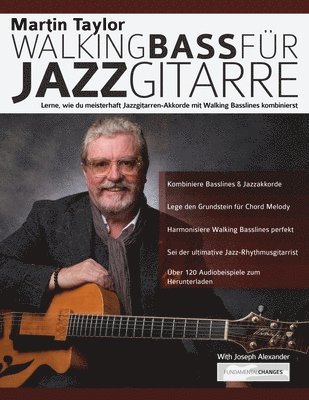 bokomslag Martin Taylor Walking Bass fu?r Jazzgitarre