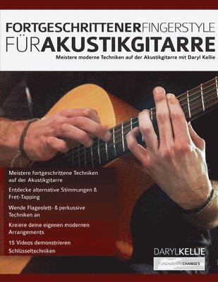 bokomslag Fortgeschrittener Fingerstyle fu&#776;r Akustikgitarre