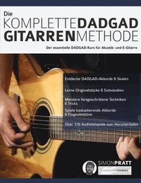 bokomslag Die komplette DADGAD Gitarrenmethode