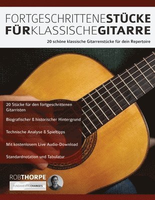 Fortgeschrittene Stu&#776;cke Fu&#776;r Klassische Gitarre 1