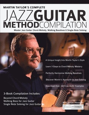 bokomslag Martin Taylor Complete Jazz Guitar Method Compilation