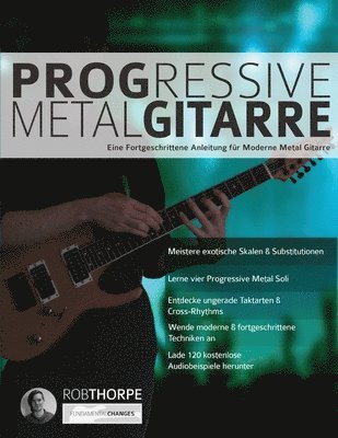 Rob Thorpe, Joseph Alexander - Progressive Metal Gitarre, Häftad