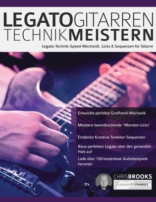 bokomslag Legato-Gitarrentechnik Meistern