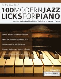 bokomslag 100 Modern Jazz Licks For Piano