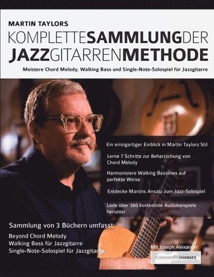 bokomslag Martin Taylors Komplette Sammlung der Jazzgitarrenmethode