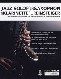 bokomslag Jazz-Solo fu&#776;r Saxophon & Klarinette fu&#776;r Einsteiger