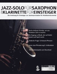 bokomslag Jazz-Solo fu?r Saxophon & Klarinette fu?r Einsteiger