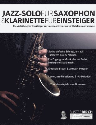 bokomslag Jazz-Solo fu?r Saxophon & Klarinette fu?r Einsteiger