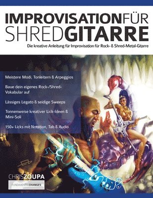 Chris Zoupa, Joseph Alexander, Tim Pettingale - Improvisation für Shred-Gitarre, Häftad
