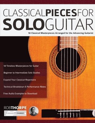 bokomslag Classical Pieces for Solo Guitar