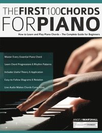 bokomslag First 100 Chords for Piano
