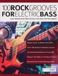 bokomslag 100 Rock Grooves for Electric Bass