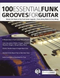 bokomslag 100 Essential Funk Grooves for Guitar