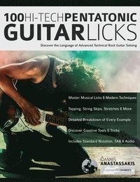 bokomslag 100 Hi-Tech Pentatonic Guitar Licks