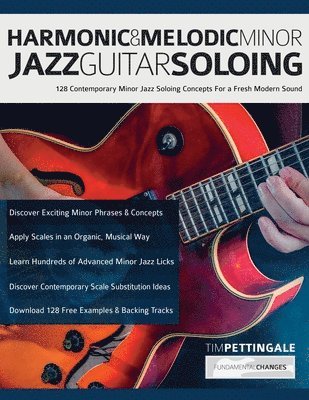 bokomslag Harmonic & Melodic Minor Jazz Guitar Soloing
