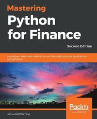 bokomslag Mastering Python for Finance