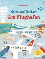 Malen und Stickern: Am Flughafen 1