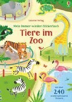 bokomslag Mein Immer-wieder-Stickerbuch: Tiere im Zoo