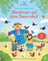 bokomslag Nina und Jan - Mein erstes Stickerbuch: Abenteuer auf dem Bauernhof