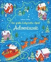 bokomslag Der große Labyrinthe-Spaß: Adventszeit