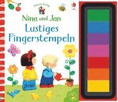 bokomslag Nina und Jan - Lustiges Fingerstempeln
