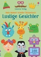 Mein Immer-wieder-Stickerbuch: Lustige Gesichter 1