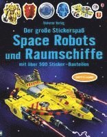 bokomslag Der große Stickerspaß: Space Robots und Raumschiffe