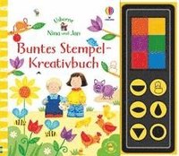 bokomslag Nina und Jan - Buntes Stempel-Kreativbuch