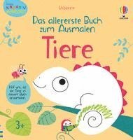 bokomslag Kleine Kreativ-Werkstatt - Das allererste Buch zum Ausmalen: Tiere