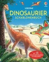 bokomslag Dinosaurier Schablonenbuch