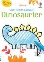 bokomslag Kleine Kreativ-Werkstatt - Ganz einfach ausmalen: Dinosaurier