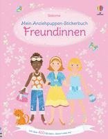 Mein Anziehpuppen-Stickerbuch: Freundinnen