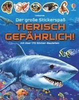 bokomslag Der große Stickerspaß: Tierisch gefährlich!