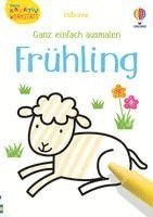 bokomslag Kleine Kreativ-Werkstatt - Ganz einfach ausmalen: Frühling