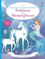 bokomslag Mein großes Anziehpuppen-Stickerbuch: Einhörner und Meerjungfrauen