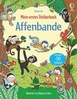 Jessica Greenwell, Felicity Brooks - Mein erstes Stickerbuch: Affenbande, Häftad