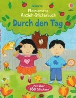 bokomslag Mein erstes Anzieh-Stickerbuch: Durch den Tag