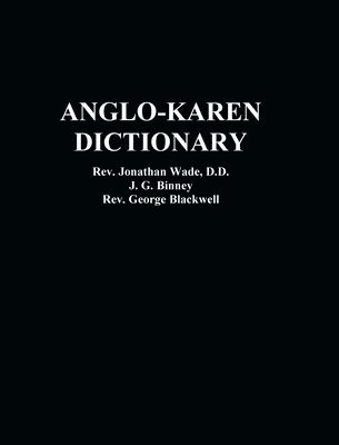 Anglo-Karen Dictionary 1