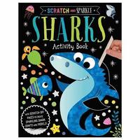 bokomslag Scratch and Sparkle Sharks Activity Book
