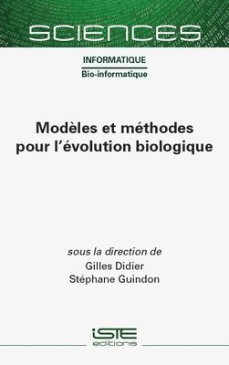 bokomslag Modèles et méthodes pour l'évolution biologique