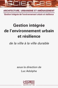 bokomslag Gestion intgre de l'environnement urbain et rsilience