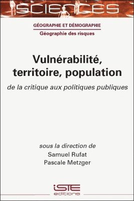 bokomslag Vulnérabilité, territoire, population : De la critique aux politiques publiques