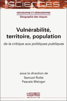 Vulnérabilité, territoire, population : De la critique aux politiques publiques 1