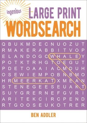 Large Print Wordsearch 1