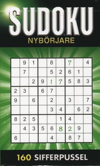 Michiko Yamato - Sudoku Nybörjare Grön, Pocket