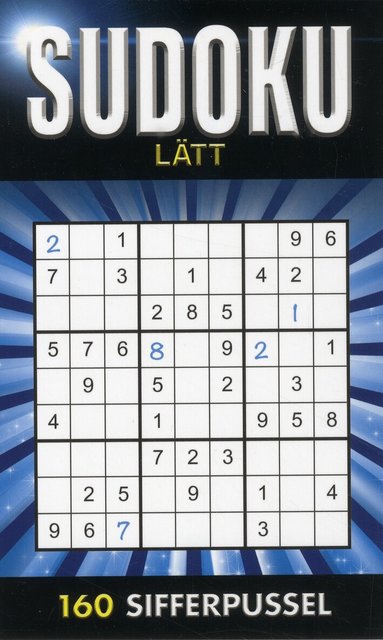 Michiko Yamato - Sudoku Lätt Blå, Pocket