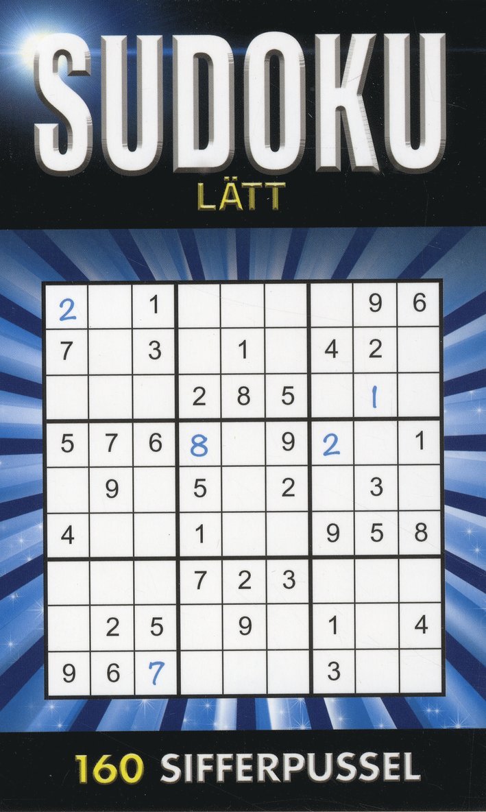 Michiko Yamato - Sudoku Lätt Blå, Pocket