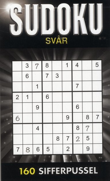 Michiko Yamato - Sudoku Svår Svart, Pocket