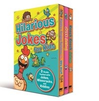bokomslag Hilarious Jokes for Kids: 3 Books Packed with Jokes, Wisecracks, and Riddles