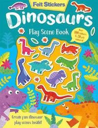 bokomslag Felt Stickers Dinosaur Play Scene Book